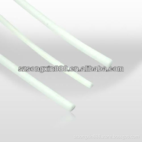 Transparent 3.0mm silicone solid cord